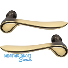 MARCHESI Drckerpaar KLN, Messing patiniert