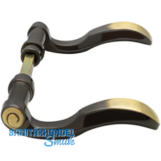 MARCHESI Drückerpaar SCHÖNBRUNN, Messing patiniert MARCHESI Drückerpaar SCHÖNBRUNN, Messing patiniert