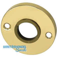 MARCHESI Drckerrosette 50 mm, Ansatz 18 mm, Messing patiniert