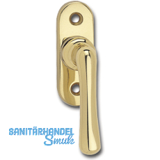 MARCHESI Fenstergriff ELEGANT - sichtbar geschraubt, 7x35, Messing verchromt