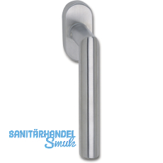 MARCHESI Fenstergriff GEHRUNG - verdeckt geschr., m. Rast., 7 x 38 mm, Edst.matt