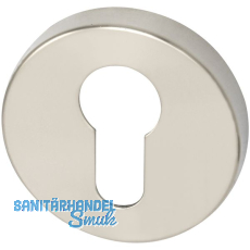 MARCHESI Zylinderrosette PZ,  50 mm, Hhe 11 mm, Edelstahl matt