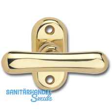 MARCHESI Fenstergriff ELEGANT - sichtbar geschraubt, 7x32, Messing verchromt