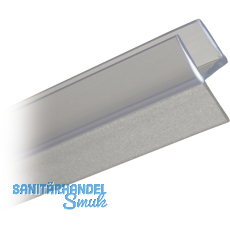 Dichtprofil, hart - weich fr 8 mm, 2010 mm, transparent (69120)