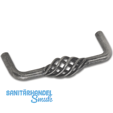 Griff Cage LA 128 mm, Breite 136 mm, Stahl altzinn antik Griff Cage LA 128 mm, Breite 136 mm, Stahl altzinn antik