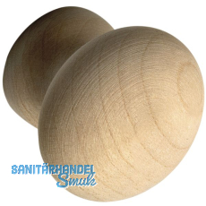 Knopf Hemera ø 35 mm, Tiefe 28 mm, Ahorn roh Knopf Hemera ø 35 mm, Tiefe 28 mm, Ahorn roh