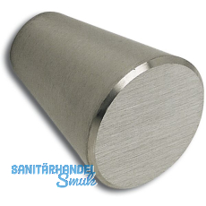 Knopf Segin ø 24 mm, Tiefe 29 mm, Edelstahl gebürstet Knopf Segin ø 24 mm, Tiefe 29 mm, Edelstahl gebürstet