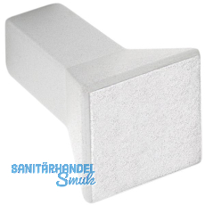 Knopf Flora Breite 15 mm, Tiefe 24 mm, ZN Edelstahl Effekt