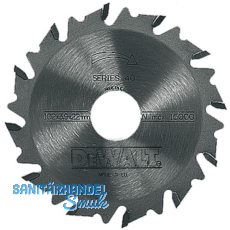 DEWALT Nutfrser HW 102 x 4.0 x 22 mm Zhne 12
