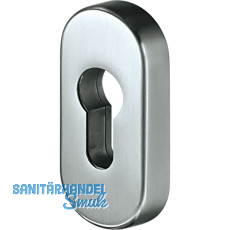 SH-Schiebe-Zylinderrosette, 33 x 74 x 9 mm, Edelstahl matt