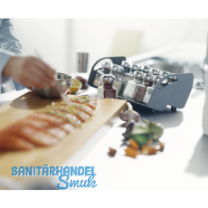 BLUM ORGA-LINE Gewrzhalter, KB 400 mm, Breite 312 mm, Edelstahl antifingerprint