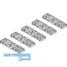 HAWA-Ordena 70/F Befestigungsset zu Fhrungsschiene, Kunststoff