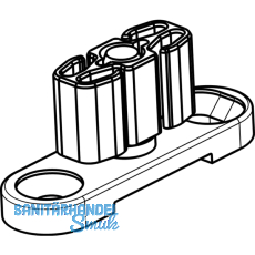 HAWA-Ordena 70/P Einfach-Bodenfhrung Holztr, spielfrei