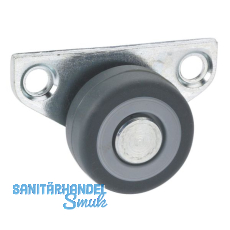 Parkett-Seitenrolle 30x14mm, TPE-Rad grau Parkett-Seitenrolle 30x14mm, TPE-Rad grau