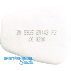 3M Partikelfilter 2135/P3 zu Atemschutzmasken Serie 6000.