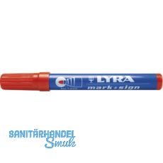 LYRA Permanent-Marker 112 Strichbreite 1-4 mm rot runde Spitze