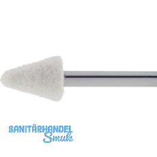 LUKAS Filz-Polierstift Form Kegel Qualitt P3 Kopf  25 mm Lnge 30 mm