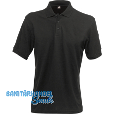 ACODE Polo-Shirt Basecamp Uni schwarz Gr.48/50 (M) 100% Baumwolle