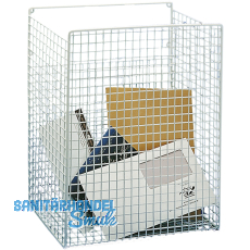 Postkorb zur Montage innen, 300 x 350 x 150 mm, wei kunststoffbeschichtet