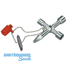 KNIPEX Profischlssel fr Bereich Heizung Klima Sanitr Lnge 90 mm