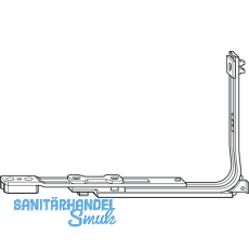 ROTO NT Eckumlenkung fr Rundbogen-/Schrgfenster, silber (255273)