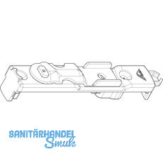 ROTO NT Kantenriegel, gegenberliegende Beschlagsnut (305638)