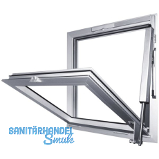 GEZE RWA 100 NT mit E250/ Hub 300 mm, silber eloxiert