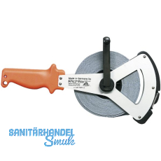 Rahmen Stahlmaband Metri 20 m weilackiert Anfang A Genauigkeit II