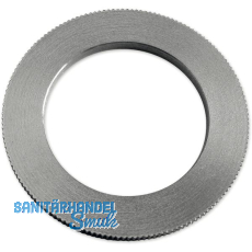 Reduzierring gerndelt aus Stahl 30 / 25 mm fr Kreissgebltter