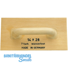 STUBAI Holz Reibbrett 420 x 220 mm 7-fach verleimt, wasserfest