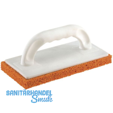 KAUFMANN Reibbrett mit 20 mm Schwammgummibelag grobporig 240 x 150 mm