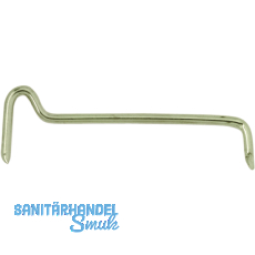 Reibertrger 55 x 2,0 mm, Stahl vermessingt