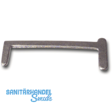 Reibertrger 56 x 4 mm, verstrkt, Stahl blank