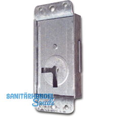 Riegelschloss Einheitssperre 61005 ohne Schlssel, rechts, DM 20, Stahl verzinkt