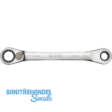 Doppel-Ringratschenschlüssel gekröpft SW 8 x 9 mm Doppel-Ringratschenschlüssel gekröpft SW 8 x 9 mm