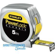 STANLEY Rollbandma Powerlock 5 m EG-Prfzeichen Genauigkeit II