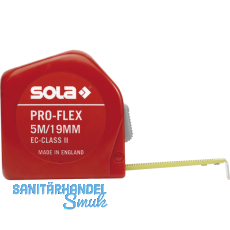 SOLA Rollbandma Pro-Flex 3 m EG-Prfzeichen Genauigkeit II