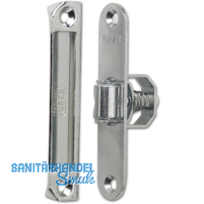 Rollenschnapper m. rundem Stulp 20 x 95 mm, Stahl verzinkt