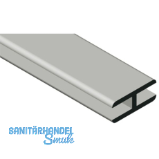 Rckwandschiene, L 2000, Holzstrke 4, Kunststoff braun