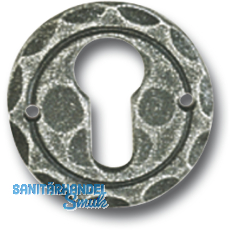 HRTNAGL Drckerrosette 50 mm, Ansatz 18 mm, verzinkt schwarz lackiert