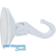 Saughaken  35 mm, Tiefe 35 mm, Kunststoff wei