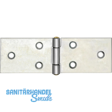 Tischband nach DIN 7957 breit Rollen ø 7 mm, 33 x 120 mm, Stahl verzinkt Tischband nach DIN 7957 breit Rollen ø 7 mm, 33 x 120 mm, Stahl verzinkt