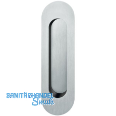 Schiebetrmuschel FSB 42 4250 oval, offen, Edelstahl feinmatt