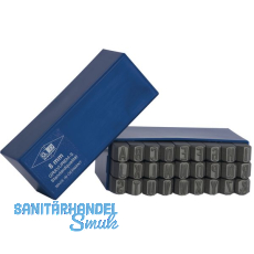 Schlagbuchstaben-Satz Standard 4 mm