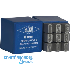Schlagziffern-Satz Standard 5 mm