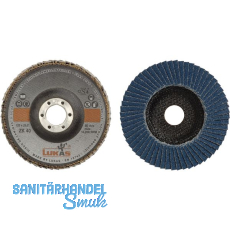 LUKAS Schleiflamellenteller SLTO Zirkonkorund  125 mm Korn 60