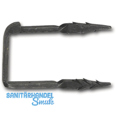 Schließhaken für Kastenschlösser, Schmiedeeisen geschwärzt, gewachst Schließhaken für Kastenschlösser, Schmiedeeisen geschwärzt, gewachst