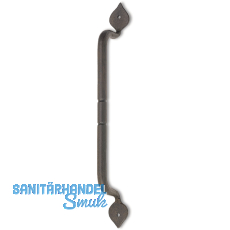 Trgriff ANTIK - gerade, 250mm,  12mm, Schmiedeeisen geschw. gewachst