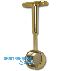 Schrankrohr Standard oval Lnge 3000 mm, Stahl verchromt poliert