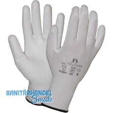 STAFFL Schutzhandschuh Pu-Touch wei Gr. 7 EN388 Kategorie II